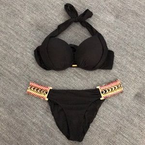 Beach Bunny Black Bikini